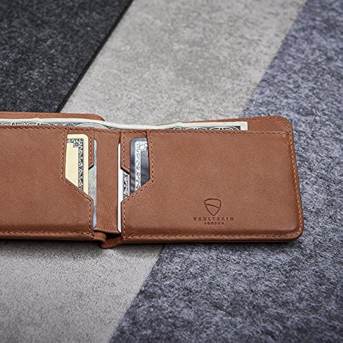 Vaultskin  Cartera fina con protección RFID para tarjetas