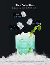 Máquina de Hielo GoveeLife, 26lbs/24Hrs, Control por Voz