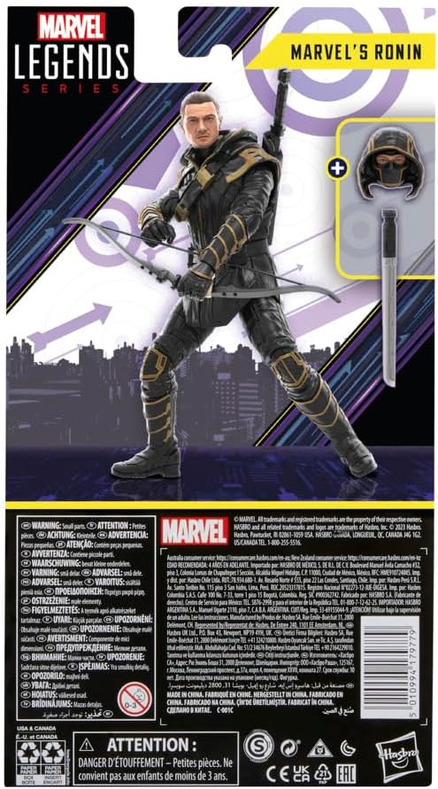 Figura Ronin de Hawkeye, Marvel Legends, 15cm, Marvel