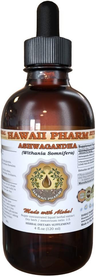 Extracto Líquido de Ashwagandha 4 Oz - Withania Somnifera