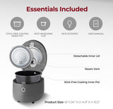 Olla arrocera CUCKOO CR-0675FG, 6 tazas, 13 modos, LCD