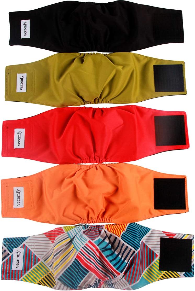 vecomfy - Pañales lavables y reutilizables  5 unidades