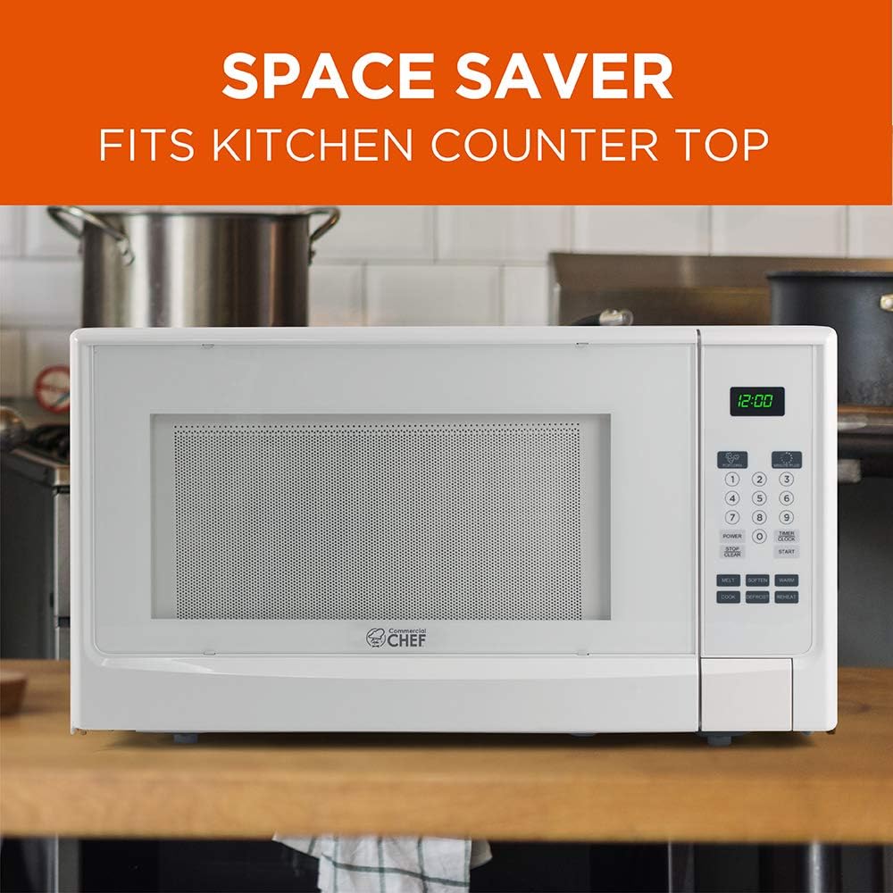 Microondas Comercial 1.4 Pies Cúbicos, 1100W, 10 Niveles