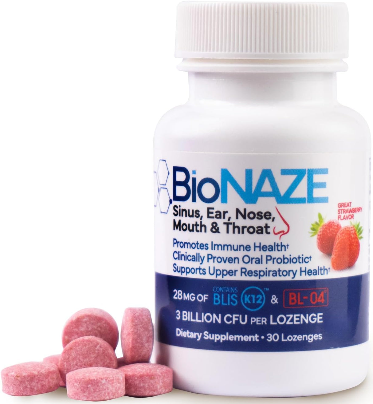 Probiótico Oral K12 & BL-04 para Salud Bucal y Respiratoria – 30 cápsulas
