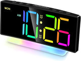 Reloj Despertador Extra Fuerte con Luz Nocturna y Pantalla Grande