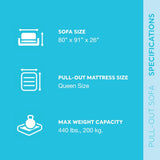 Sofá Inflable Intex 66552EP con portavasos y superficie suave
