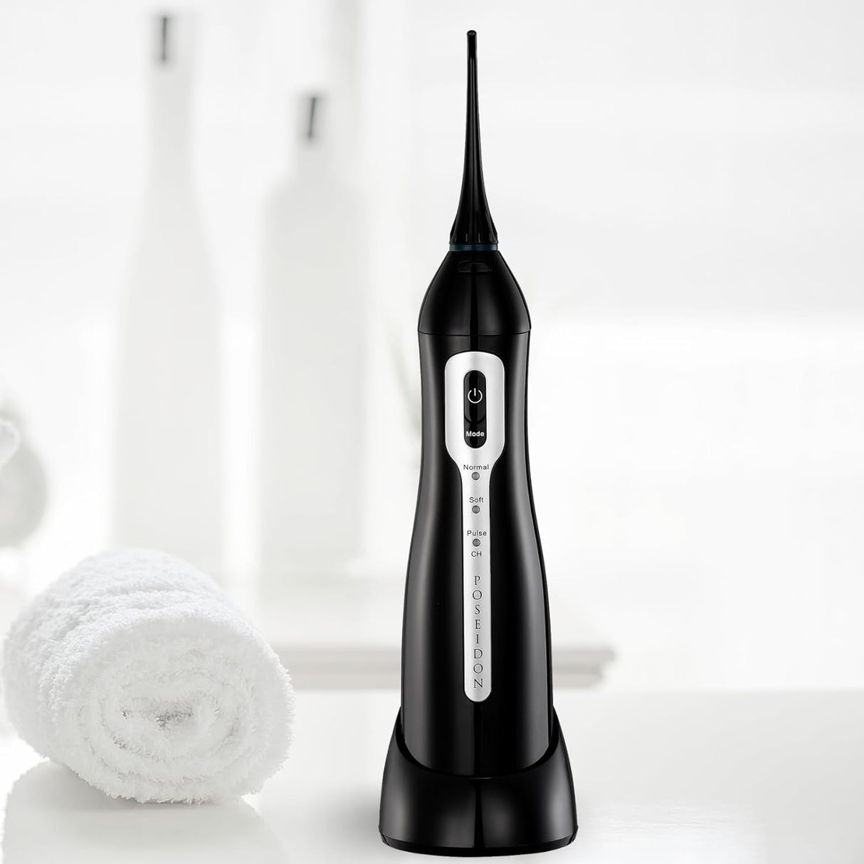 Irrigador oral de Poseidon de agua portátil e inalámbrico