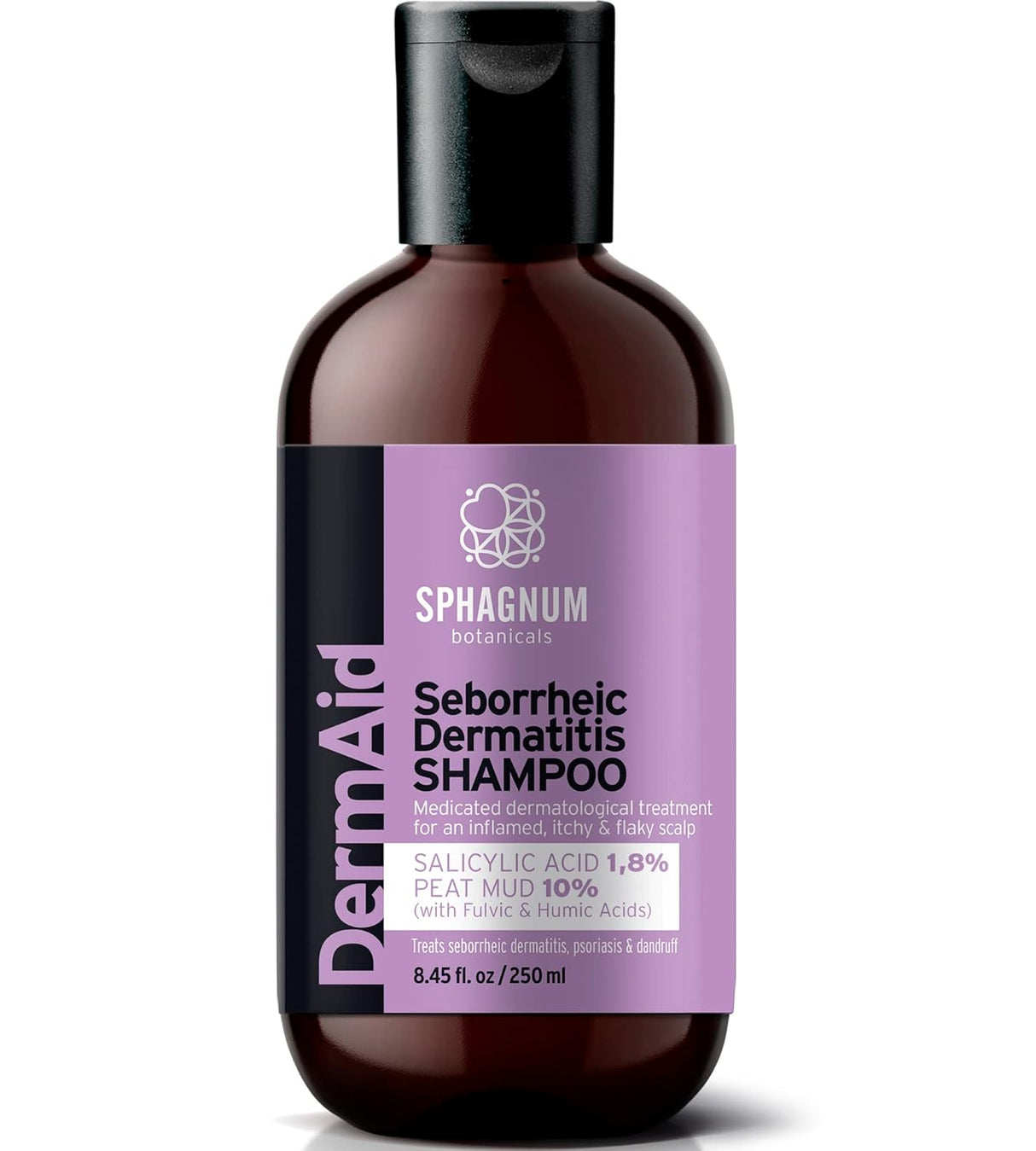 Champú para dermatitis seborreica ácido salicílico Sphagnum