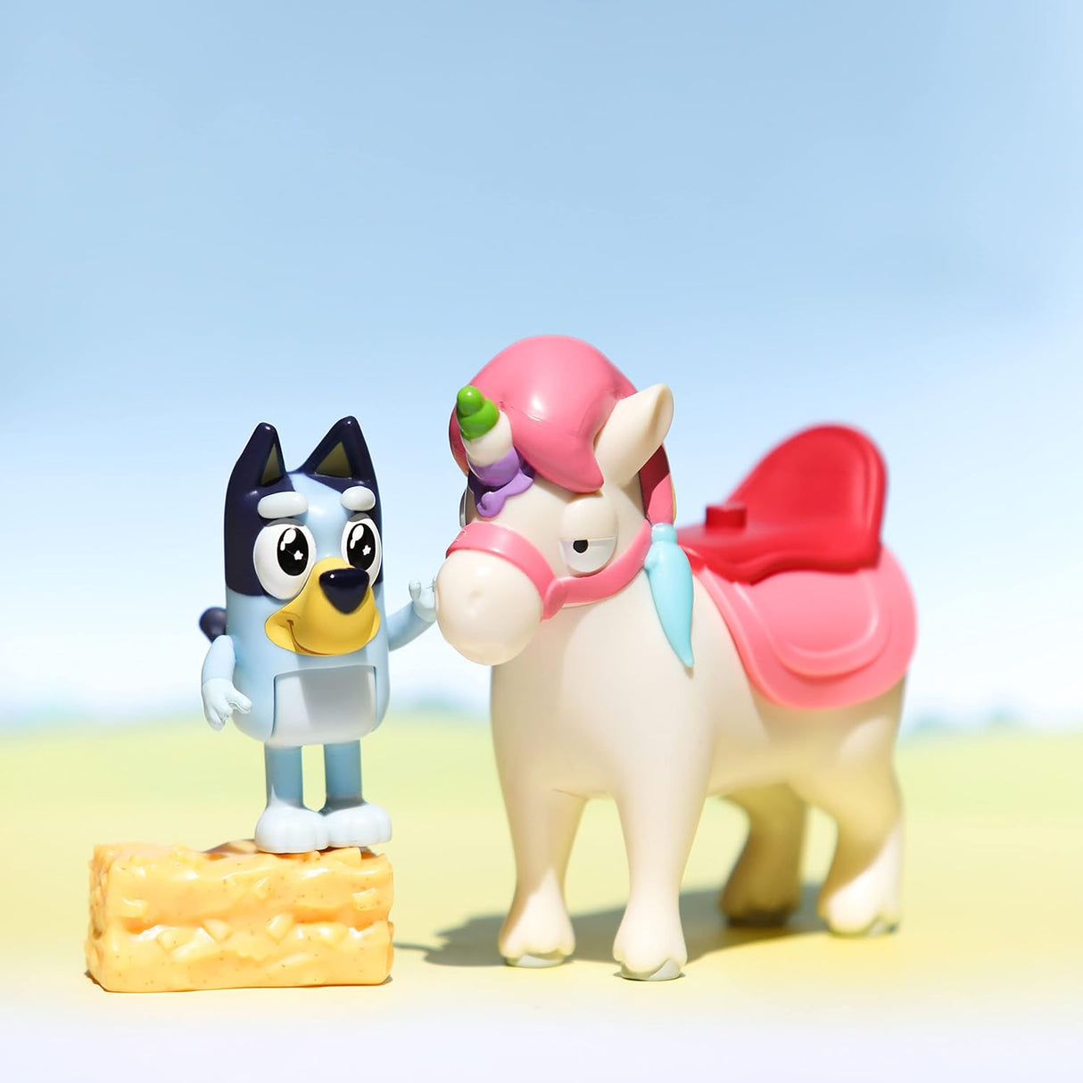 Figura articulada Unipony, Bluey, 2.5-3 pulgadas, juguete
