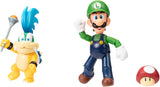 Figura de acción 4 Super Mario - Luigi vs. Larry Koopa