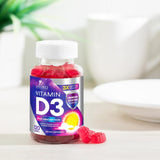 Gomas de Vitamina D3 Extra Fuerte 5000 IU - Suplemento 120 Uds