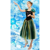Disfraz de princesa Anna para mujer talla XL