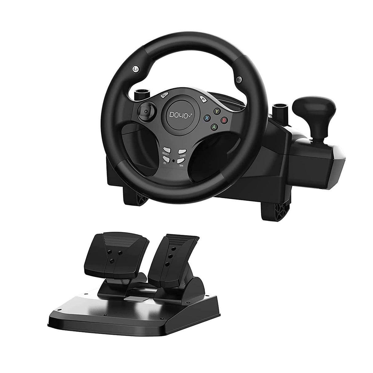 Volante DOYO Gaming, 270° con Pedales para PC/PS4/XBOX/Nintendo