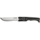 Machete plegable con mango negro