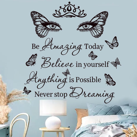 Vinilos Motivacionales para Pared Decoración para Habitaciones