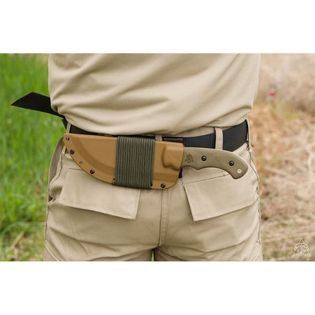Cuchillo de hoja fija Tom Brown Tan Tracker