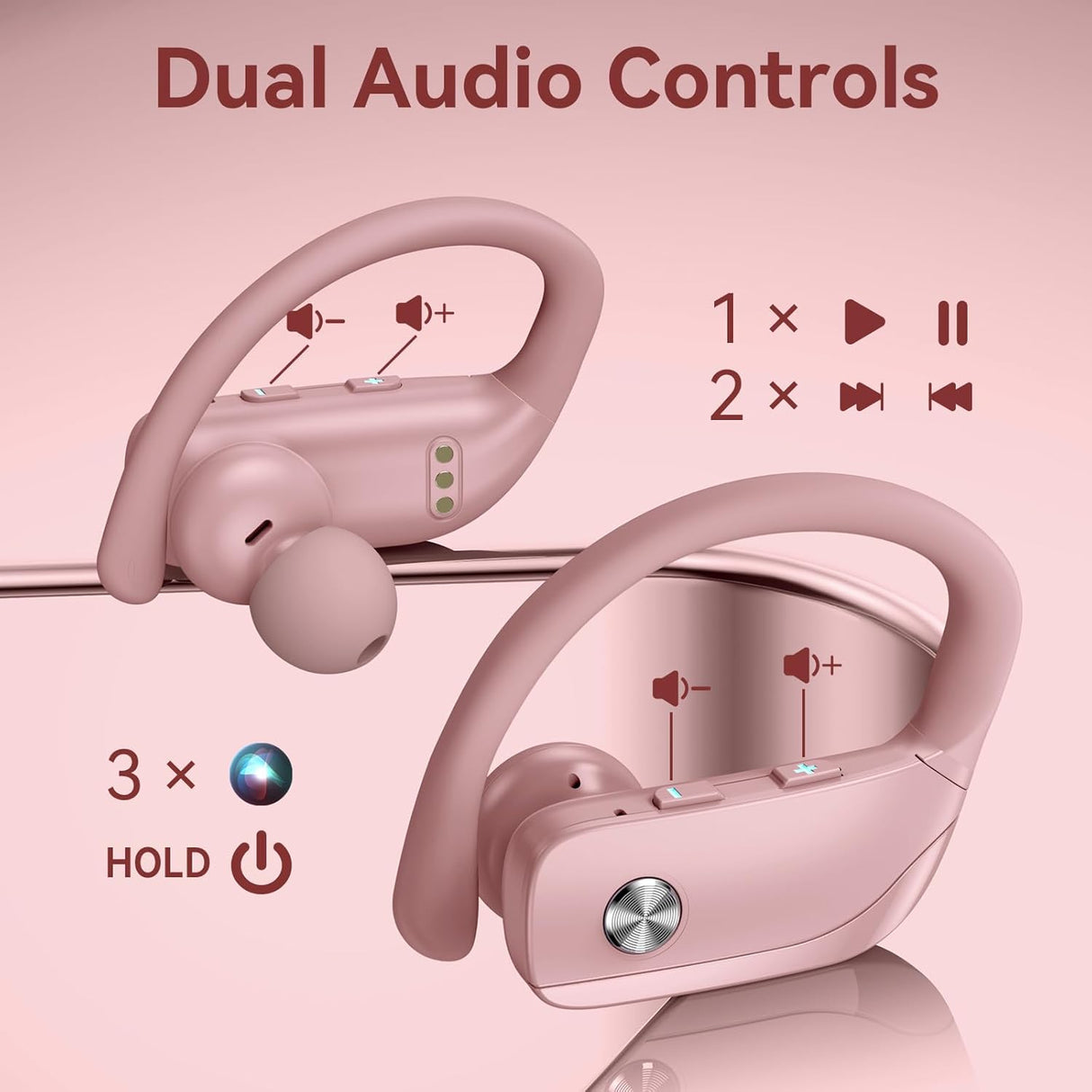 Auriculares Inalámbricos Bmani Bluetooth 48hrs con Micrófono