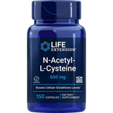 Suplemento N-acetil-L-cisteína (NAC) 600 mg 150 cápsulas