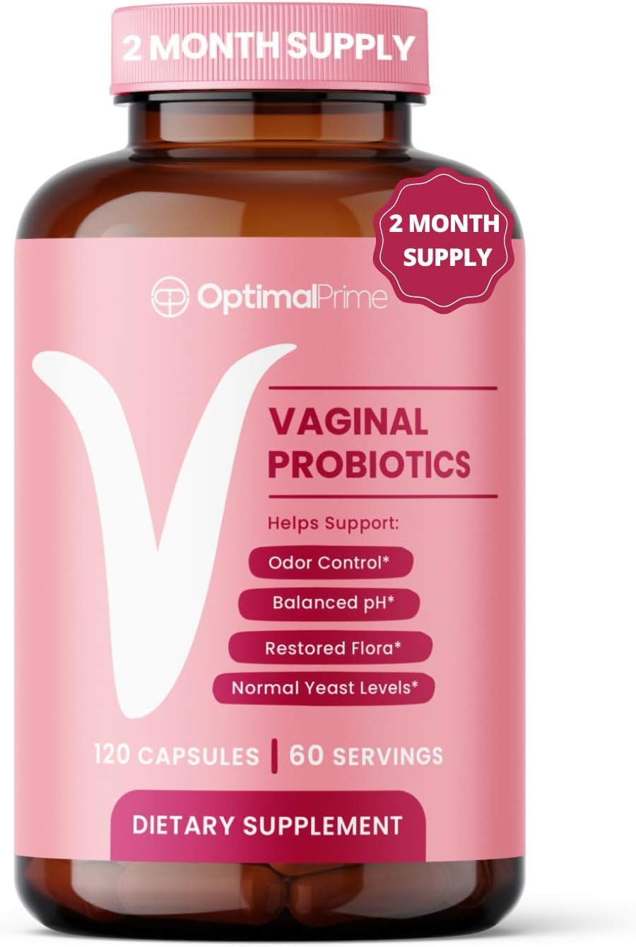 Probióticos vaginales para mujeres con prebióticos extracto