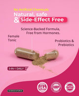 Suplemento para Menopausia, Equilibrio Hormonal, Peso, 60 cápsulas