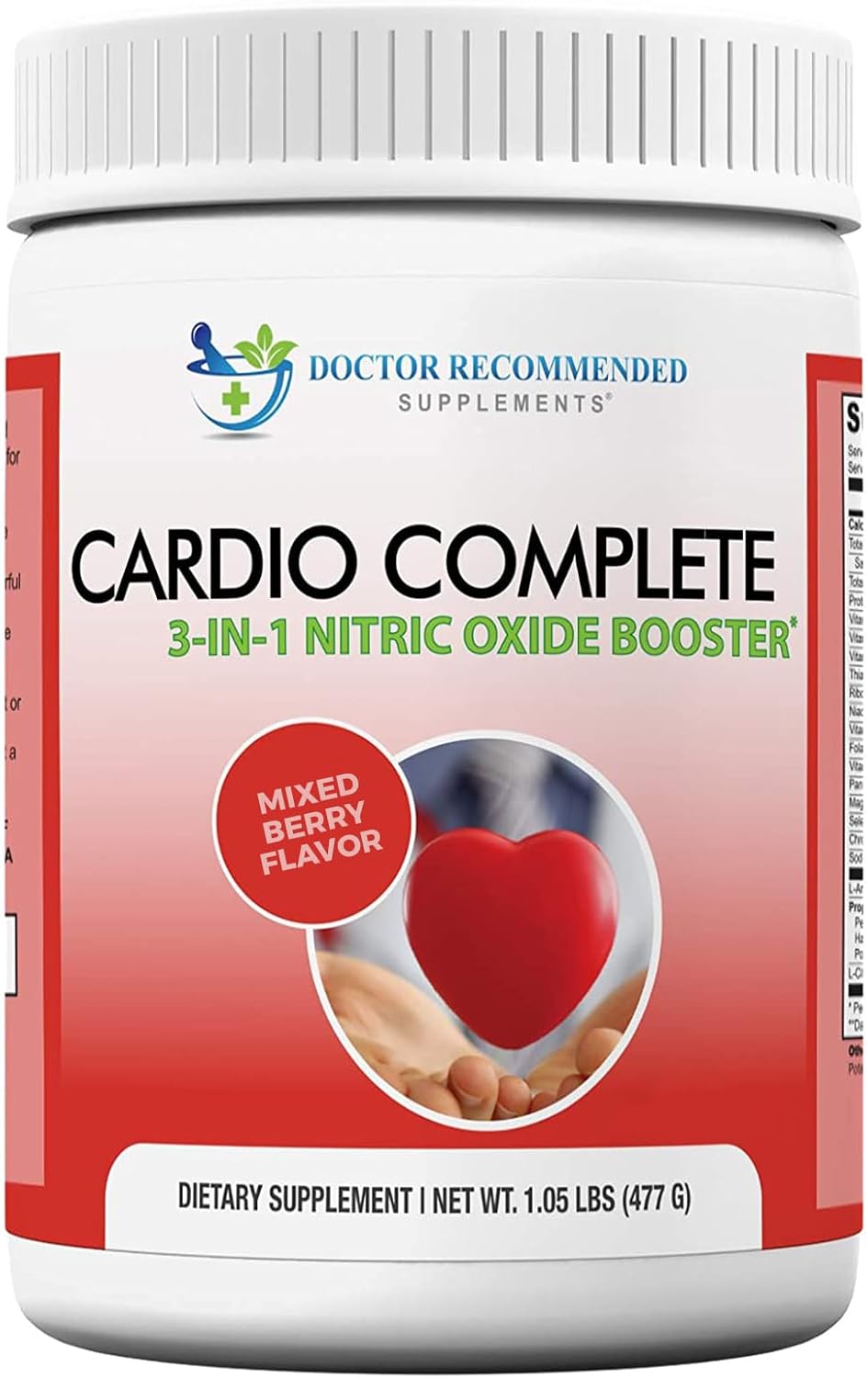 Cardio Complete Suplemento de Apoyo Cardíaco 3-en-1
