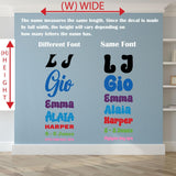 Vinilo Personalizado para Pared | Decoración Infantil