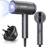 Secador de pelo profesional con difusor 1875W púrpura