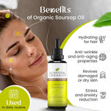 Aceite de Soursop Graviola 1.7 fl oz | Acne, Crecimiento Capilar