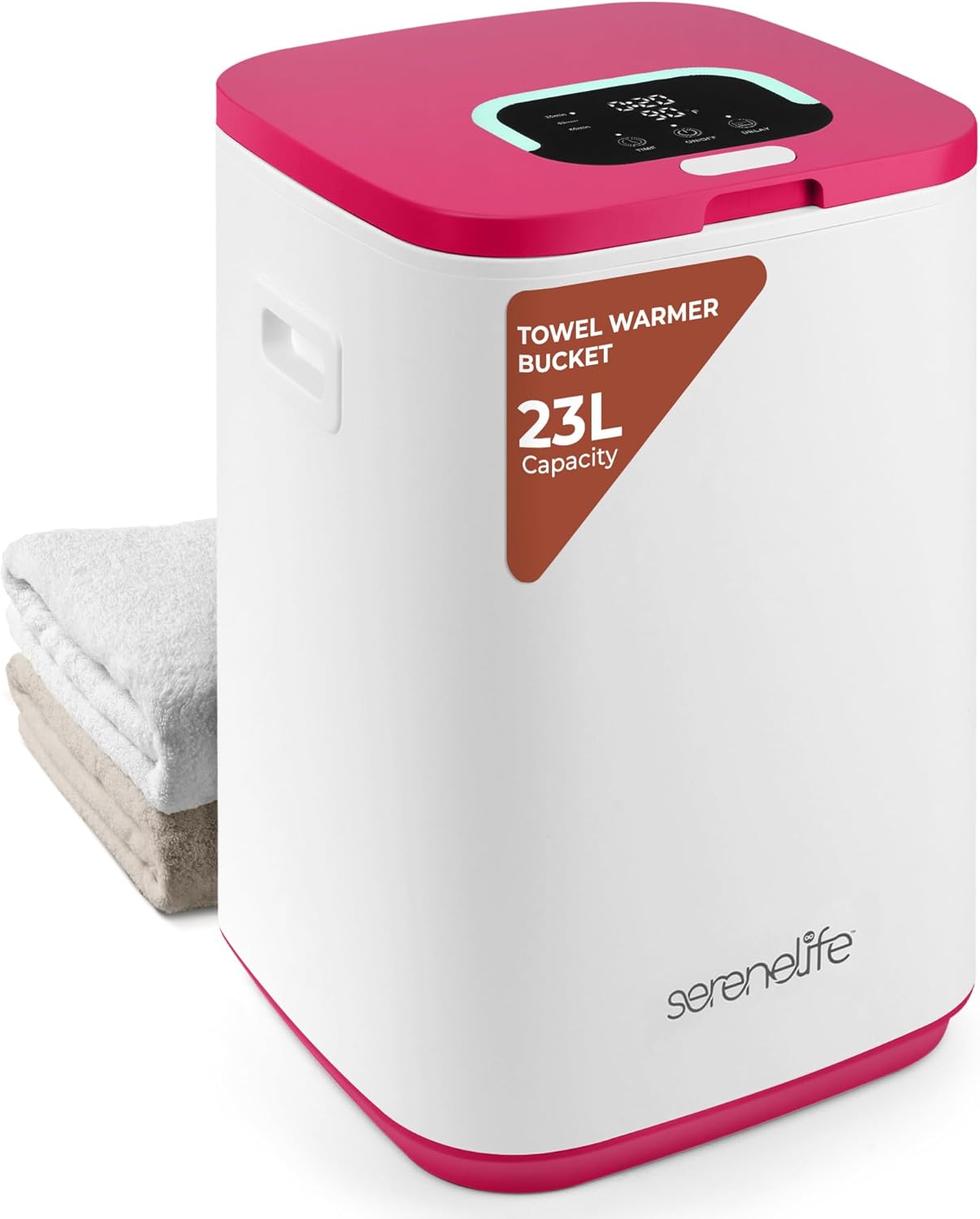 SereneLife SLTLWSQ80 - Calentador  de capacidad de 23 litros