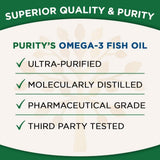 Omega 3 Ultra Puro Purity Products, 60 cápsulas