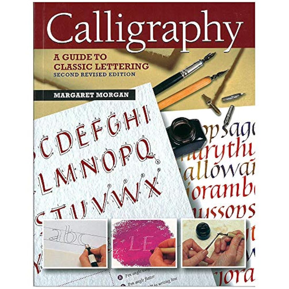 Libro de caligrafía con piezas de práctica