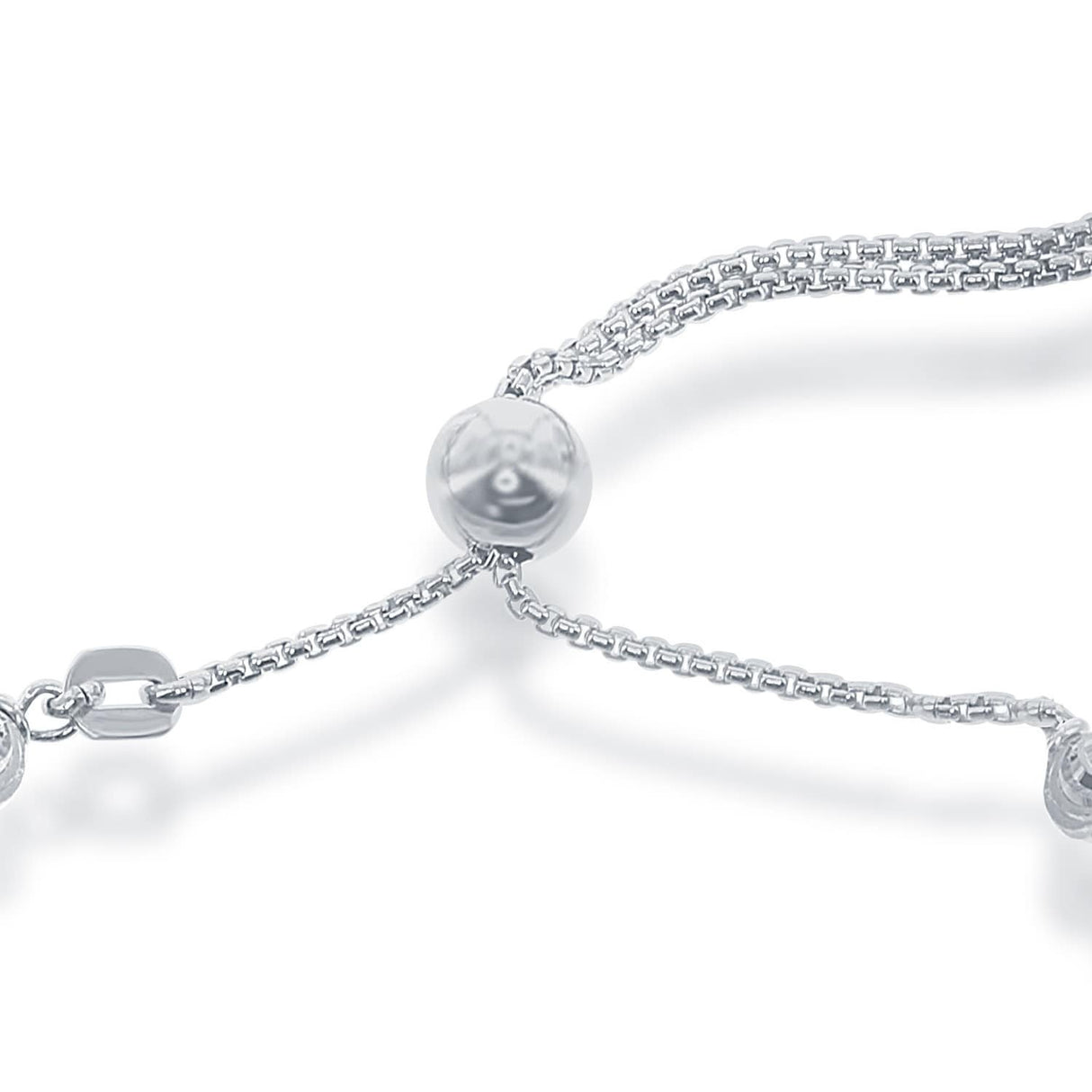 Pulsera Plata de ley 925 Corte de diamante