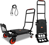Carretilla Plegable, Heavy Duty, Capacidad 440lbs, Modelo 2en1