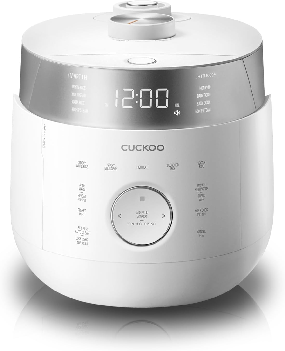 Olla Arrocera CUCKOO 6 tazas, 16 modos, modelo CRP-LHTR0609FW