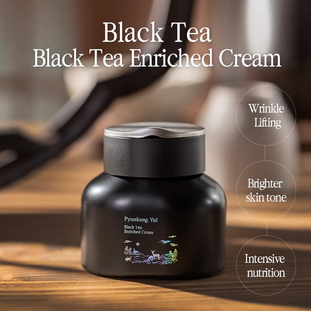 Crema Antienvejecimiento con Té Negro y Kombucha
