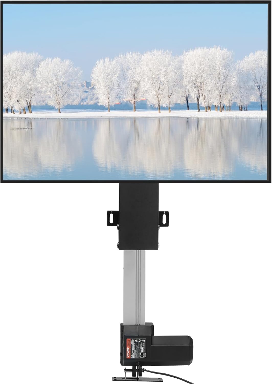 Soporte Elevador de TV VEVOR, Altura Ajustable, Control Remoto