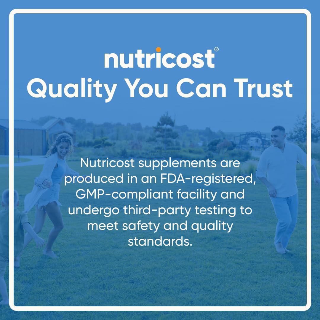 Suplemento de NAD+, Nutricost, 1000mg, 120 Cápsulas