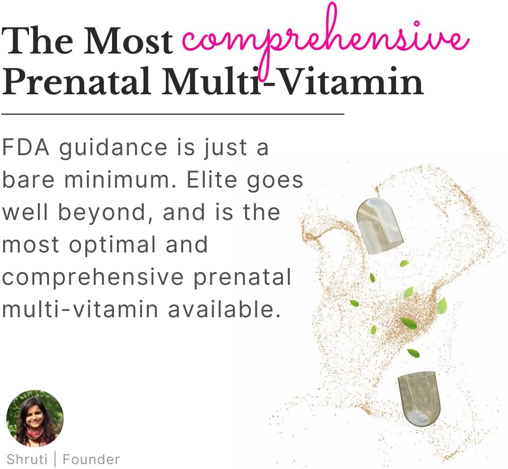 Vitaminas Prenatales para Mujeres con Folate y Hierro