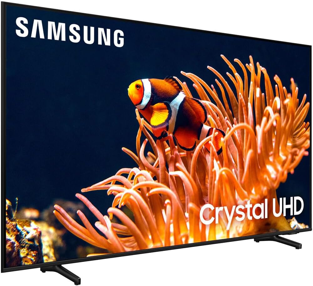 Samsung 50 4K Smart TV UN50DU8000FXZA y Barra de Sonido