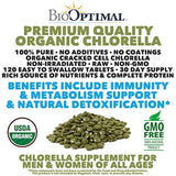 BioOptimal Chlorella, comprimidos orgánicos de clorella