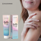 Crema reafirmante para la piel y celulitis para estómago