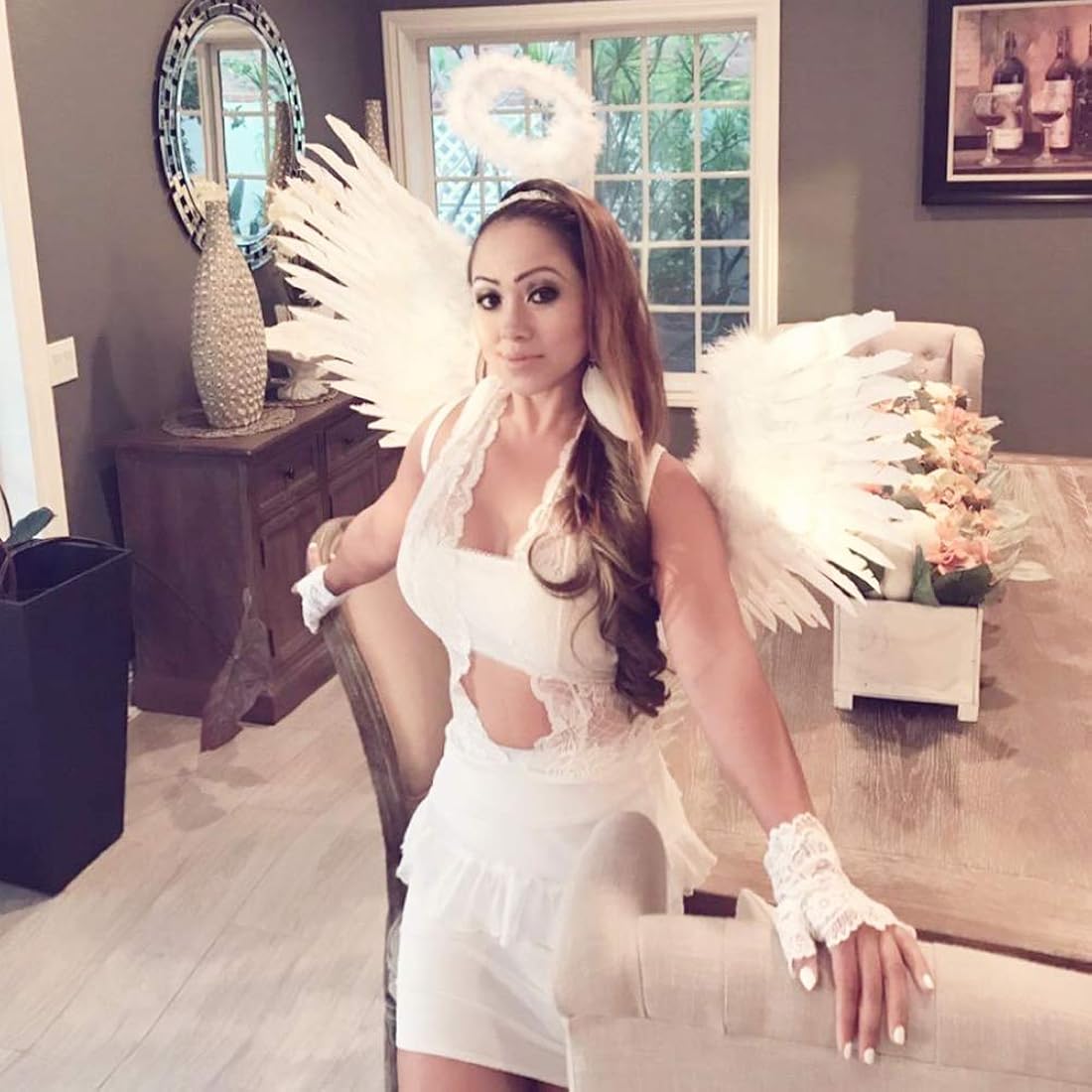 Disfraces de fiesta para niñas de alas talla única