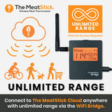 Termómetro de carne MeatStick 4X | Inalámbrico, 4 sensores