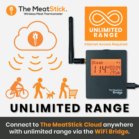Puente WiFi MeatStick: Conexión para termómetro inteligente