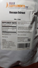 Extracto de Bacopa Monnieri - Suplemento Herbal Sin Gluten