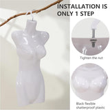 Maniquí Torso 4PCS, para exhibición, 27 pulgadas, con gancho.