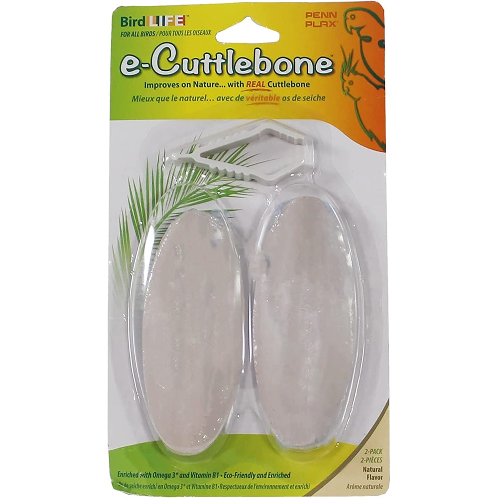 Cuttlebones enriquecido con Omega 3 y vitamina B1 para aves