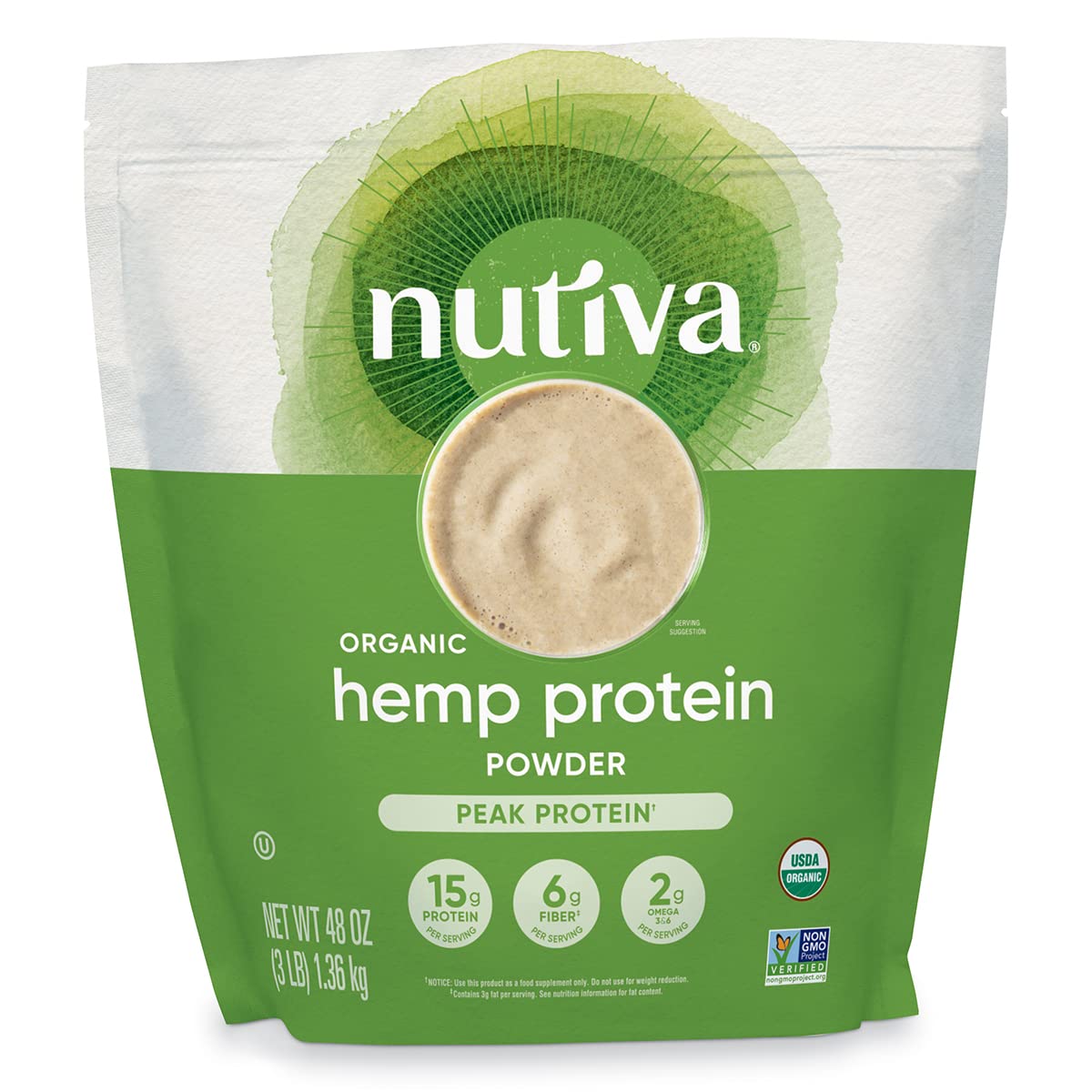 Suplementos Alimenticios Polvo de proteína de cañamo Nutiva