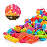 Juego de 100 bloques de construcción con forma de cerdas
