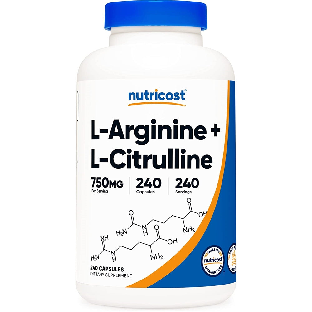 Suplementos Alimenticios L-arginina  240 cápsulas